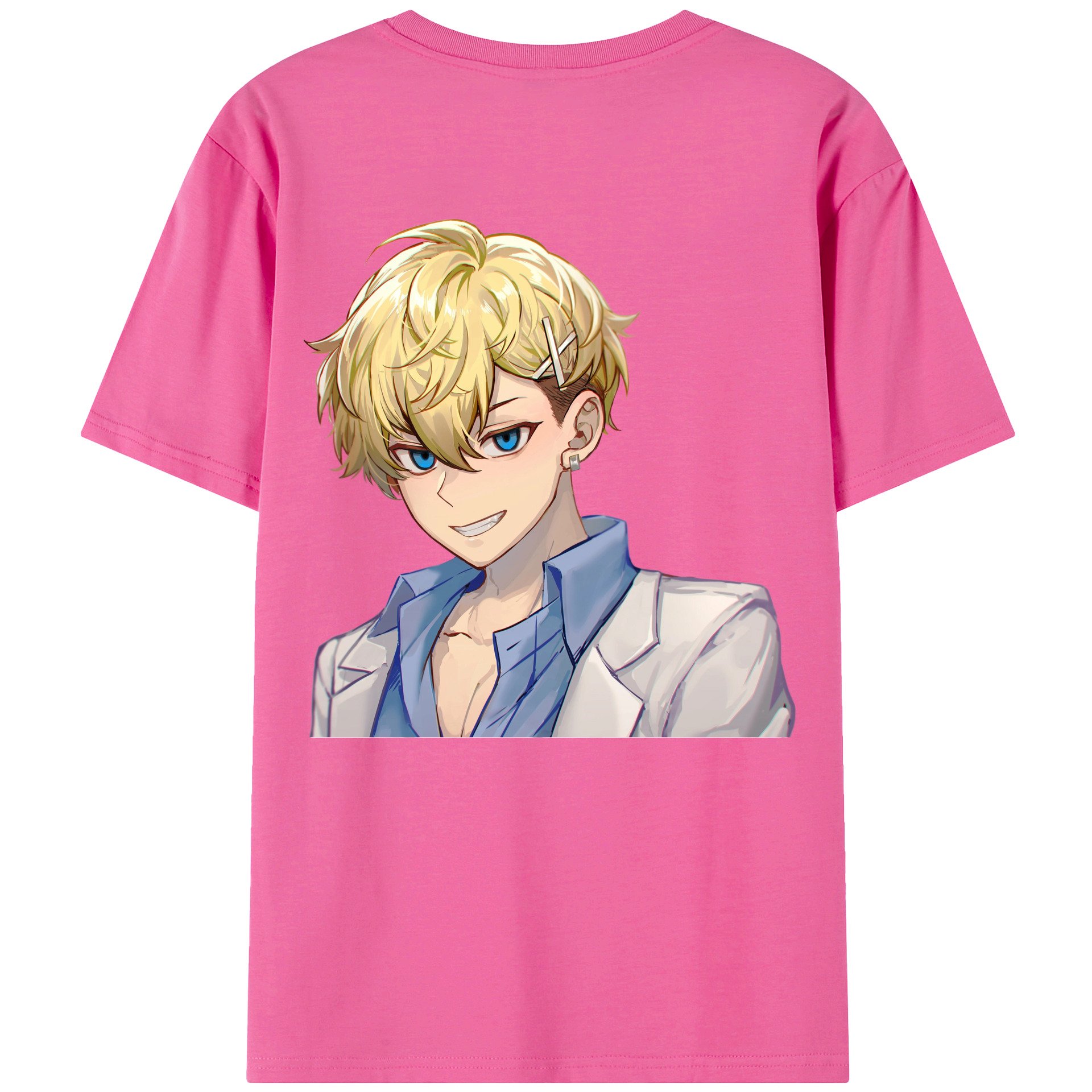 （画像用） 東京リベンジャーズ Tokyo Revengers レディース半袖Tシャツ(バックプリント)